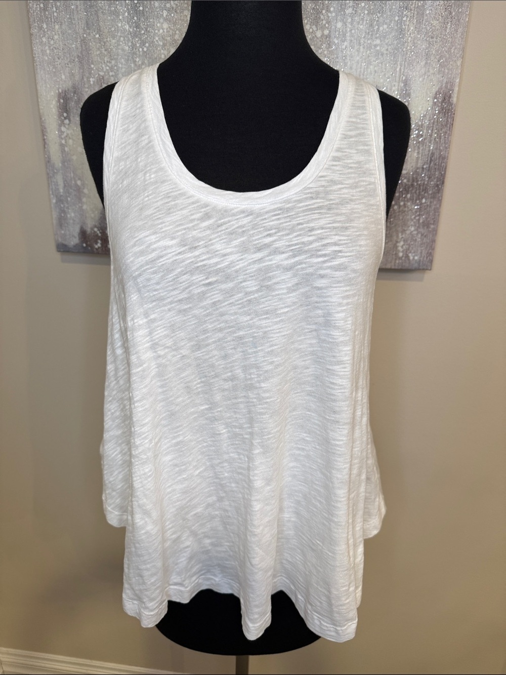 Women’s Sleeveless Tank Top - latte size large